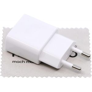 Kalanka-Chargeur Pour Huawei Hw-050100e01 5w Pour Huawei P40 Lite E, P Smart 2020, P Smart, Honor 8x, 9, 9a, 9x, 10, 20 Lite, Y6p, Y7, Y7p, Y8s, Y9, Y9s (Sans Câble) Avec Mungoo Chiffon De Nettoyage - Neuf