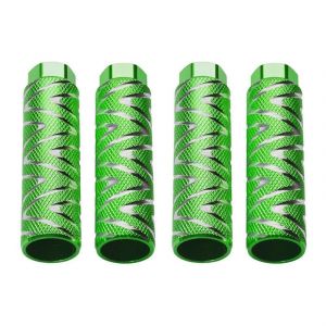 4 Pcs Alliage D'aluminium V&eacute;los Pegs Bmx P&eacute;dales Fit 3/8 Pouces Essieux V&eacute;lo P&eacute;dales Arri&egrave;re - Neuf