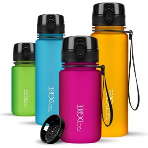 Gourde,Bouteille D¿Eau ¿Uberbottle¿ +Tamis-Fruits-350ml,500ml,650ml,1l,1,5l,2l-Sans Bpa,Étanche,Anti-Fuite, ,Légère-Idéal Pour École,Sport,Fitness,Gym,Travail.[I783] - Neuf