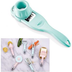 Kal-Pretty Pastels Ustensiles Et Gadgets De Cuisine De Luxe Sans Bpa, Faciles À Utiliser, Faciles À Accrocher Et À Ranger (Presse-Ail) - Neuf