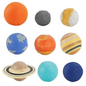 Jouets éducatifs scientifiques pour enfants, modèle de planète cosmique, système solaire, cadeaux de la Terre, univers, module cognitif JNS - Neuf