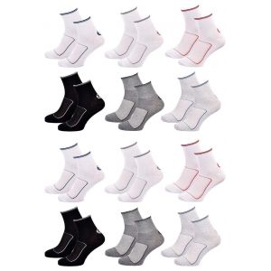 Chaussettes Sergio Tacchini Quarter 12 Pcs 2720 - Neuf