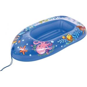 Kal-- Bateau - Gonflable - 069301 - Couleur Al&eacute;atoire - Plastique - 112 Cm X 70 Cm - Jouet Enfant - Bou&eacute;e - Jeu De Plein Air - &Agrave; Partir De 3 Ans - Neuf