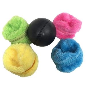 Jouet Interactif &Agrave; Billes Magiques Pour Chiens Et Chats - Automatique, Aliment&eacute; Par Piles, Durable, R&eacute;duit L'anxi&eacute;t&eacute;, Housses Lavables En Machine - Neuf