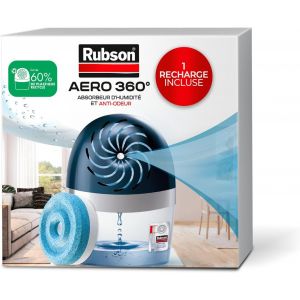 CHECARZHN--NO1-Absorbeur D'Humidité Aero 360° Pour Pièces De 20 M² ¿ Déshumidificateur D'Air Anti-Odeurs & Anti-Moisissures ¿ 1 Recharge Neutre De 450 G Incluse - Neuf