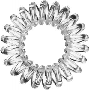 Élastique À Cheveux Transparent Original Crystal Clear X3 I Élastique Spirale Pour Femme Et Homme I Élastiques À Cheveux Sans Traces - Neuf