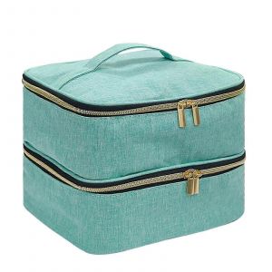 Organisateur de vernis &agrave; ongles portable et &eacute;tui de transport pour les voyages,les salons,le rangement &agrave; domicile - Neuf