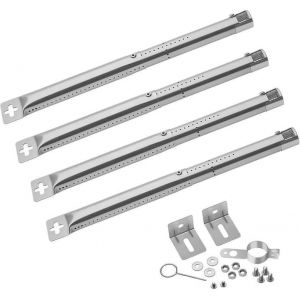 Ulteronixshop-Br&ucirc;leur &Agrave; Gaz Universel R&eacute;glable De 31 &Agrave; 44 Cm En Acier Inoxydable De Rechange Pour Campingaz, Charbroil, Napol&eacute;on, Fireplus, Fire Mountain, Cosmogrill - Neuf