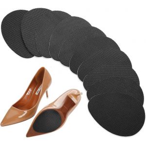 Lot De 12 Patins Antidérapants Pour Semelles De Chaussures, Autocollants Antidérapants En Caoutchouc De Qualité Supérieure, Protection De Semelle Antidérapante Pour Talons Hauts - Neuf