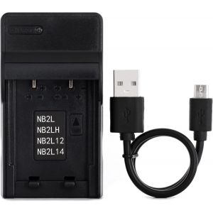 NB-2L USB Chargeur pour Canon EOS 350D 400D Optura 30 40 50 500 PowerShot G7 G9 S40 S45 S50 S60 S70 S80 ZR100 ZR200 ZR500 ZR800 ZR830 ZR900 ZR960 MV800 MV830i MV960 Caméra et Plus - Neuf