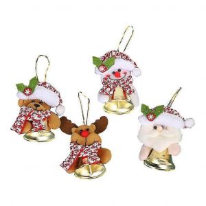 No&euml;l Cloches Des D&eacute;corations D'Arbre De No&euml;l, D&eacute;corations De No&euml;l, Cloche Pendentif Couronne De No&euml;l Pendentif Pendentif De No&euml;l - Neuf