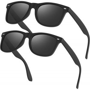 Lunettes De Soleil Homme Polaris&eacute;es Classique Lunette Soleil Carr&eacute; Pour Protection Uv400 Homme Femme Conduite P&ecirc;che - Neuf