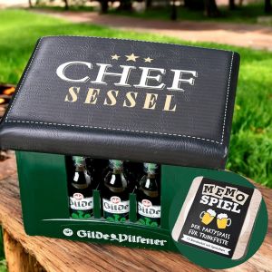 Si&egrave;ge De Caisse &Agrave; Bi&egrave;re Avec Dessous De Verre-Jeu De M&eacute;moire-Coussin Pour Caisse &Agrave; Bi&egrave;re,Caisse &Agrave; Boissons-Tabouret Pour Balcon Et Camping - Neuf