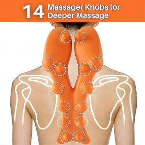 Outil De Massage Du Trapèze Et Du Cou,Libérer Les Douleurs Au Cou Et Aux Épaules,Réduire La Fatigue Relâcher La Pression Masseur D'acupression Du Haut Du Dos Et De La Taille - Neuf