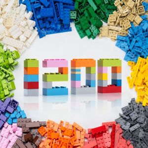 KALWL-Kit De Blocs De Construction-Recharge De 1200 Pièces De Blocs De Construction Basiques-Compatible Avec Les Garçons Et Les Filles À Partir De 6 Ans - Neuf
