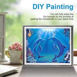 Kit De Broderie En Strass Fait A La Main, Peinture Au Point De Croix, Pour Decoration Murale De Maison - Neuf
