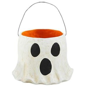 Pot de jardinière fantôme,vase seau fantôme,seau fantôme Halloween,20cm - Neuf