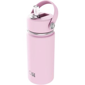 Jgd-14oz Gourde Isotherme Pour Enfants Avec Paille 420ml Gourde Isotherme Enfant Avec Paille Gobelet Thermique En Acier Inoxydable Pour Les Enfants Sans Bpa Et Garde Le Froid Pendant 24 Heures - Neuf