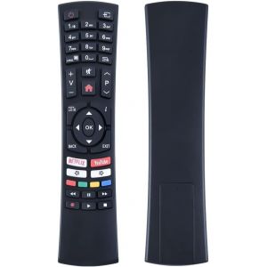 Rc4390 Télécommande De Rechange Pour Téléfunken Lcd Led Tv Odl32541H-Dib Odl32653Fv-Tiw Odl40650Uv-Tib Odl43650Uv-Tib Odl55750Uv-Tib D32H289N4Cwd D40U298N4Cwh 3U700. M4Cwh D55U297N4Cwh - Neuf
