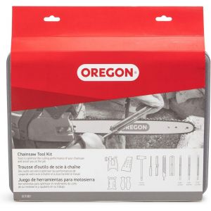 MEVRONISSHOP-Kit d'entretien pour Cha&icirc;ne de Tronconneuse, Kit d'Aff&ucirc;tage Chaine Tron&ccedil;onneuse avec Bo&icirc;te de Rangement, Contient Limes, Poign&eacute;es, Profondim&egrave;tre, &Eacute;tau, Gauge, Cales et Accessoires (60198 - Neuf