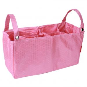 Sac De Rangement Multifonctionnel A Suspendre Pour Poussette, Sac A Langer, Accessoires Pour Poussette, Rose - Neuf