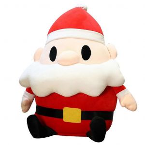 Père Noël Assis En Peluche Pour Poupée, Jouet Fidget Pour Décoration De Canapé De Festival, De Vacances, Figurine À Collectionner, Cadeau Pour Fille - Neuf