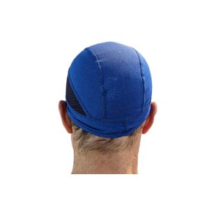 Bonnet Int&eacute;rieur Pour Casque De V&eacute;lo - Bonnet Bleu Absorbant La Transpiration Pour Activit&eacute;s De Plein Air - Neuf