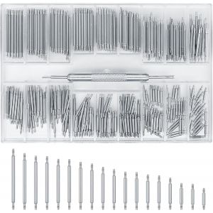 Kal-360 Pièces Kit De Réparation Pour Bracelet De Montre, 8-25 Mm Montre Bracelet Broches, Barrettes À Ressort Acier Inoxydable - Neuf