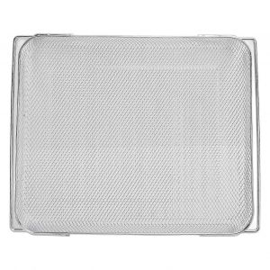Panier de four &agrave; friteuse en acier inoxydable facile &agrave; nettoyer Panier de four &agrave; friteuse multifonction de remplacement pour Foodi SP100 SP101B1 SP101C - Neuf
