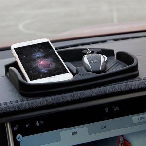Voiture Dash Mat Anti-Slip T&eacute;l&eacute;phone Portable Pad Universal Smartphone Dashboard Antid&eacute;rapant Silicone Caoutchouc Gel Tapis T&eacute;l&eacute;phone Support De Montage - Neuf