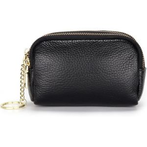 Porte-Monnaie En Cuir De Vache &Agrave; La Mode Pour Femmes Et Filles Porte-Cl&eacute;s Portefeuille Pochette Portable &Agrave; Fermeture &Eacute;clair - Neuf