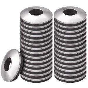 Rondelles d'étanchéité EPDM en Acier Inoxydable M4.2 x 12 mm,50 Pièces Rondelle Neoprene,Rondelles Metal avec Joint Caoutchouc,Rondelle pour Tole Ondulée pour vis Autotaraudeuses - Neuf