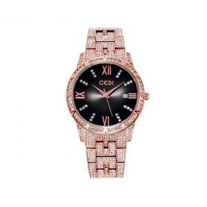 Montre &Agrave; Quartz &Eacute;tanche Pour Femme Avec Calendrier, Cadran De 38 Mm, Bracelet En Acier Inoxydable - Neuf