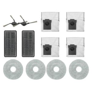 Pi&egrave;ces de rechange pour X40 Pro Ultra, brosse, filtre, serpilli&egrave;re, sac &agrave; poussi&egrave;re - Neuf