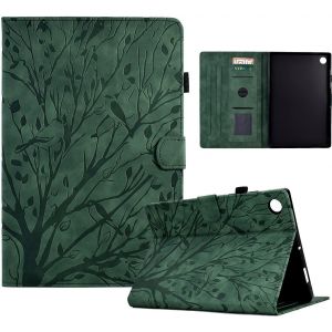 Kalanka-Coque Pour Samsung Galaxy Tab A9+ / A9 Plus 11'' 2023 Sm-X210 / X216 / X218, Housse &Eacute;tui &Agrave; Rabat Et Portefeuille Case Avec Fonction Support, Coque De Protection Pour Samsung Tab A9 Plus - Ver - Neuf