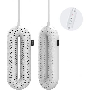 S&eacute;che-Chaussures De Ski, S&egrave;che-Bottes, Chauffe-Bottes, S&eacute;chez Les Chaussures En Sueur Et &Eacute;liminez Les Mauvaises Odeurs, Arr&ecirc;t Auto Minut&eacute; (Blanc, Prise Eu, 220v-50hz) - Neuf