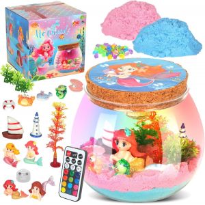 Veilleuse Sir&egrave;ne Fille Avec T&eacute;l&eacute;commande, Diy Activites Manuelles Pour Enfants, Jouet Bricolage Enfant Pour Gar&ccedil;ons Cadeau D'anniversaire &Acirc;g&eacute;s De 3 4 5 6 7 8 Ans - Neuf