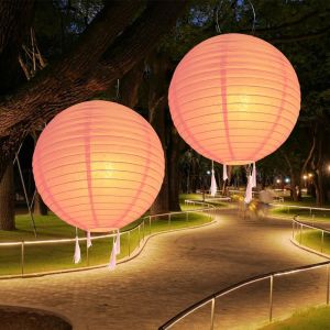 BHHBB-Lampion Solaire Exterieur, 2 Pièce 20cm Lampion Exterieur Solaire, Lanternes Solaires LED Extérieures, Lanterne de Jardin Suspendue, Lanterne Solaire Jardin pour Terrasse, Balcon Décoration - Neuf