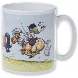 Thellwell Tasse De Poney Club Ponies De Solide - Style Cambridge - Avec Un Dessin Anim&eacute; De Poney Embl&eacute;matique De The Great Norman - Neuf