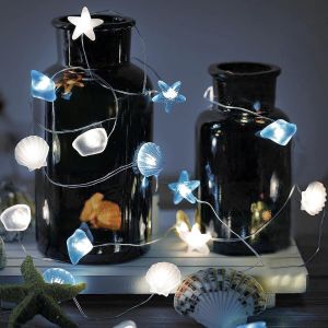 Trahoo-Guirlande Lumineuse Animaux Marins, 1 M, 10 Led, Pour Chambre D'enfant, Animaux Marins, Guirlande Lumineuse Maritime, Guirlande Lumineuse Pour Chambre D'enfant, Guirlande Lumineuse Animaux Mar - Neuf