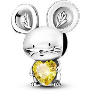 Eryi-Breloque « Love And Heart » En Argent Sterling 925 Pour Femme - Pour Bracelets Et Colliers Européens - Neuf