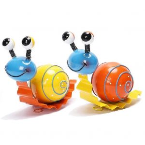 D&eacute;coration de jardin en m&eacute;tal, joli escargot, d&eacute;coration de jardin, d&eacute;coration de cl&ocirc;ture pour l'ext&eacute;rieur - Neuf