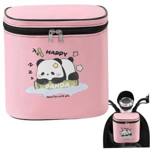 Sac De Rangement Pour Velo, Sac De Rangement Pour Velo De Grande Capacite 8,3 X 5,5 X 8,3 Pouces, Panier De Rangement Pour Velo Etanche Reglable Avec Fermeture Eclair Pour Velo Electrique. - Neuf