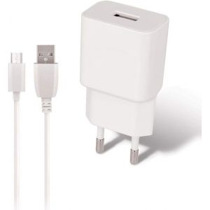 Chargeur Usb 1a + Câble Compatible Avec Xiaomi Redmi 12c - A2 / Xiaomi 9c - 9a - 7a - 7 - Redmi Go - Redmi Note 6 Pro - Redmi 6 - Mi A2 Lite.[F1548] - Neuf