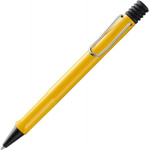 safari yellow-Stylo à bille avec grip ergonomique et largeur de trait M-pour une écriture longue et agréable-en plastique robuste ASA-avec recharge grande capacité M 16 en bleu - Neuf