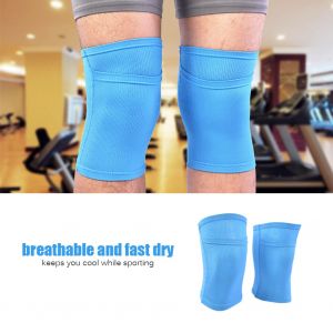 Protege-Jambes Double Epaisseur Pour Football (L-Bleu) - Neuf