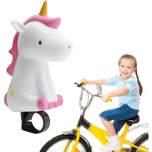Kal-Sonnette Velo,Klaxon Velo Sonnette Velo Enfant Klaxon De Scooter Pour Enfants Klaxon Velo Mignonnes De Sécurité,Pour Garçons Filles Enfants Scooter Balance Vélo Accessoires(A) - Neuf