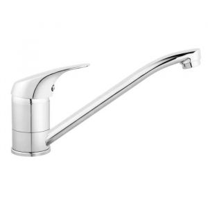 Robinetterie d'&eacute;vier - NOVASERVIS - Ferro One - Chrome - Col de cygne - &Eacute;conomie d'eau - Neuf