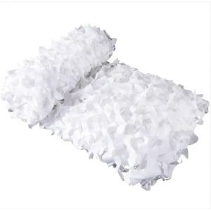 Filet Pare-Soleil, Filet De Protection Solaire, Filet De Camouflage De Neige Blanc Pur, 3x6 Mètres, Design Blanc - Neuf