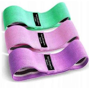 Ensemble De 3 Hip Mini Band Rsistance Lexercice,Rsistant Au Matriel,Bandes De Fitness Fortes - Neuf